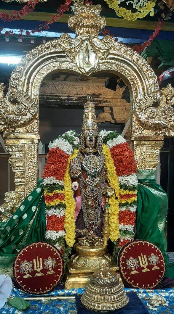 vaikunda ekadasi festival starts in trichy srirangam temple