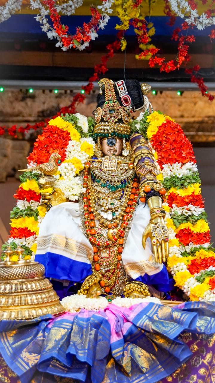 மோகினி அலங்காரத்தில் எழுந்தருளிய ஸ்ரீரங்கம் நம்பெருமாள்