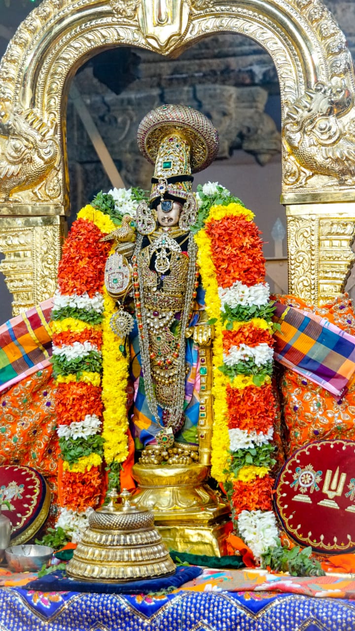 trichy srirangam sixth day festival