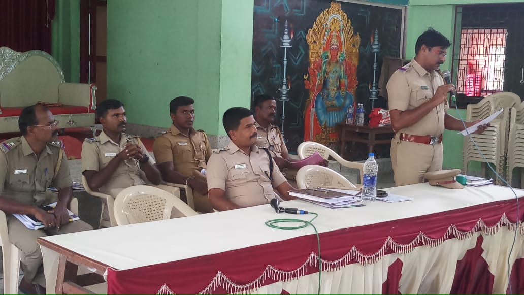 ganesha_chathurthi_advisory conducted by deputy sp