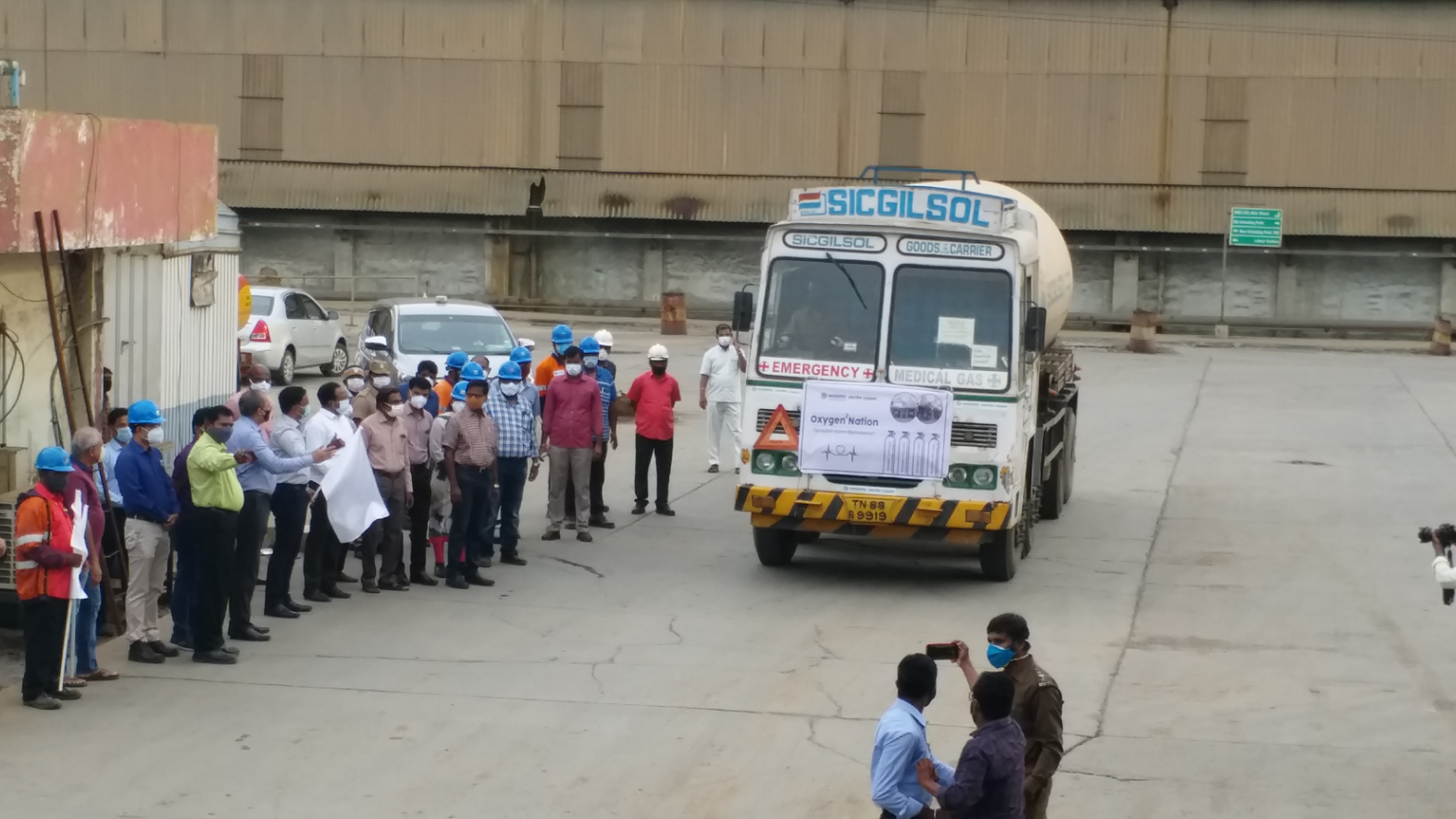 Vedanta Sterlite: First batch of medical oxygen dispatched