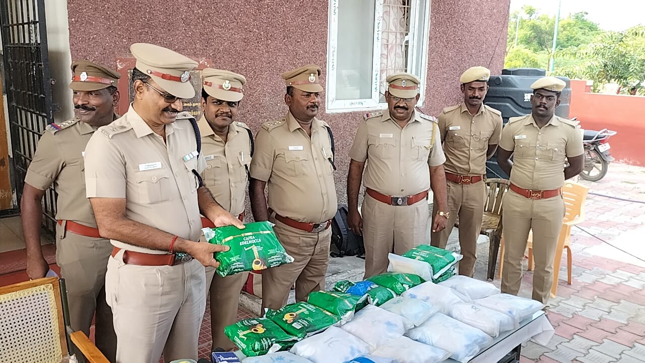 21 kg of heroine seized and 6 arrested in Thoothukudi