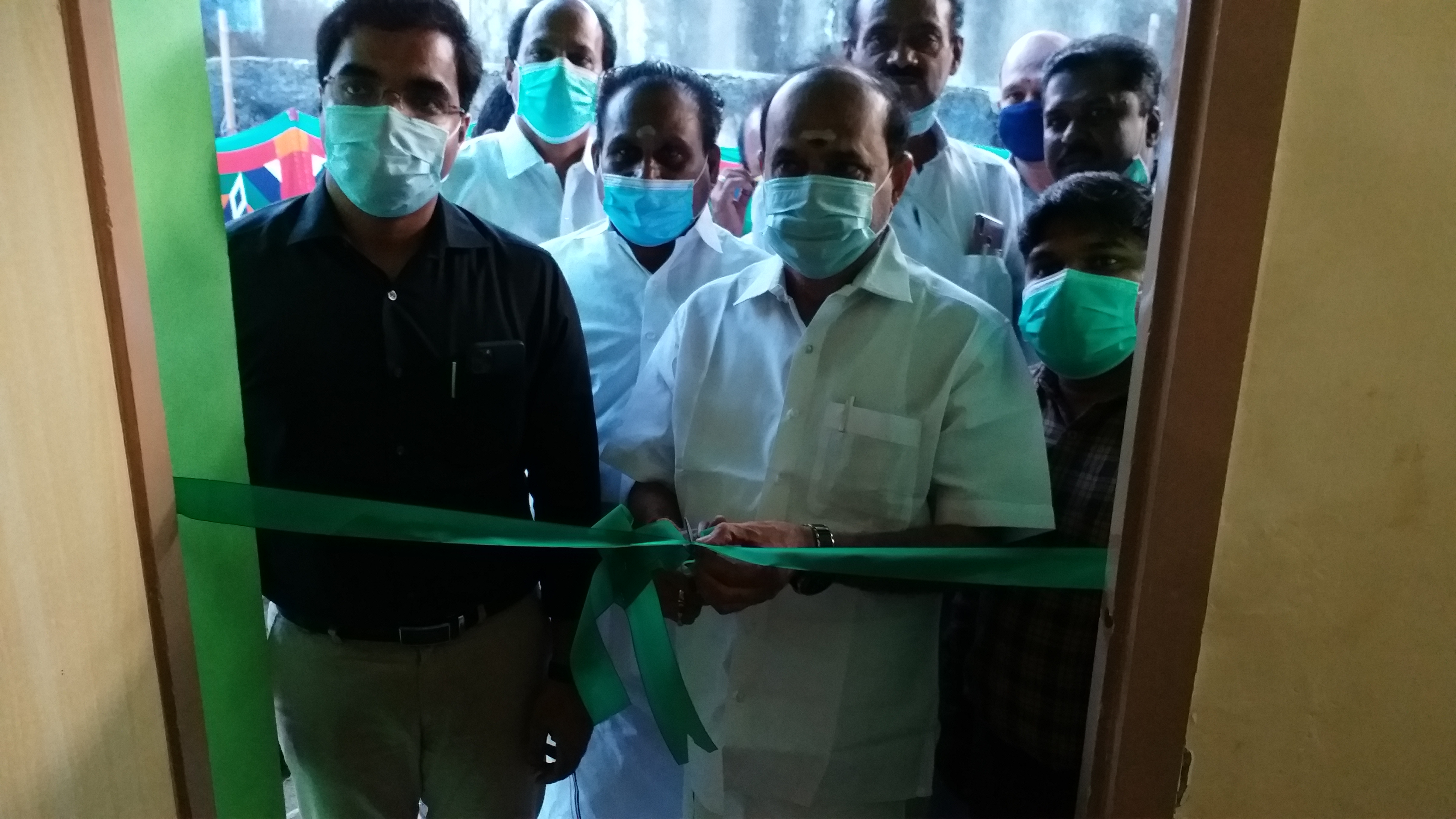 amma clinic inauguration by minister kadambur raju