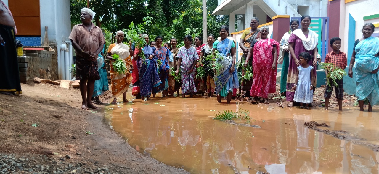 rain water protest