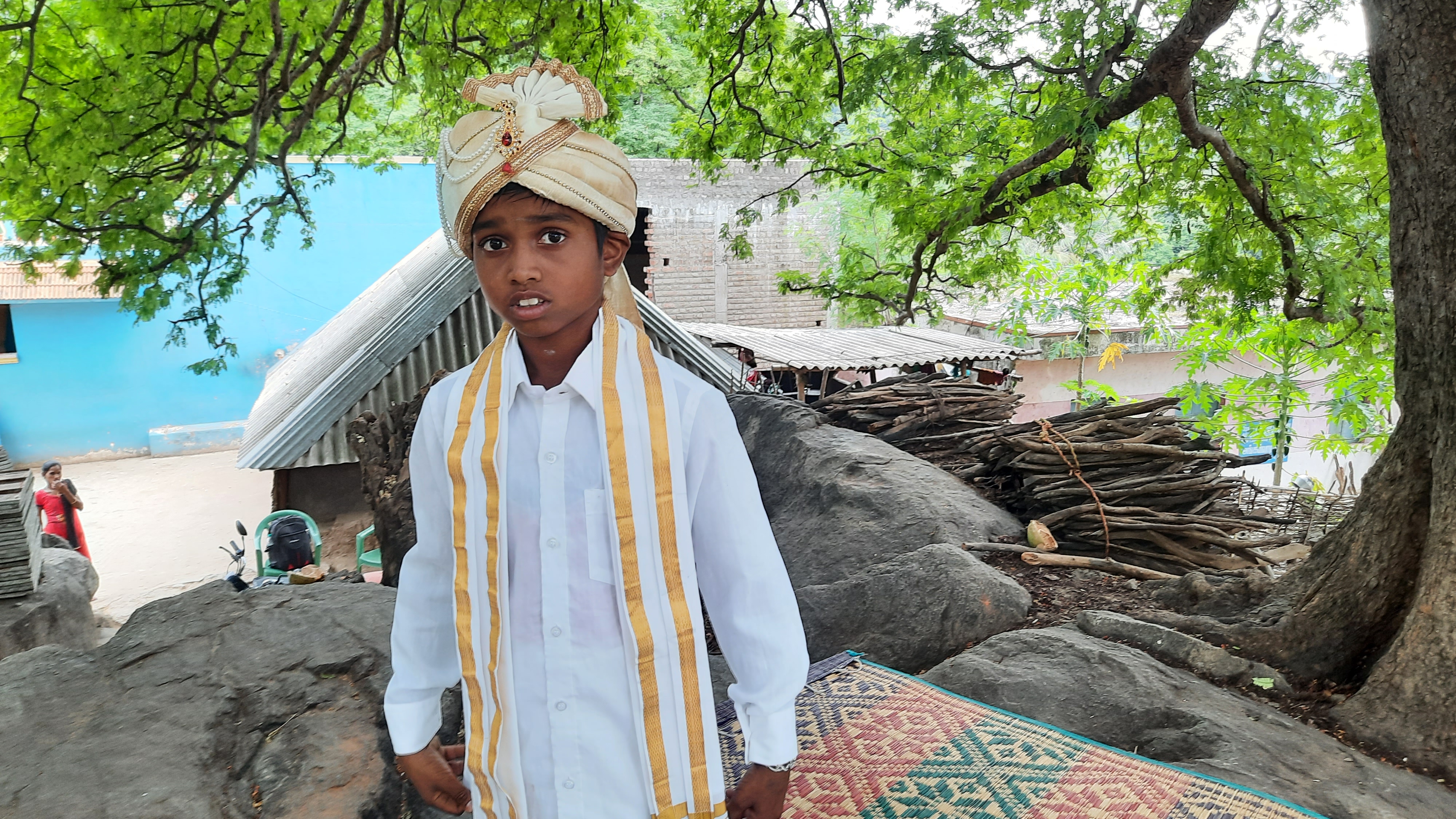 A 9 year old boy as Chief leader for 427 villages