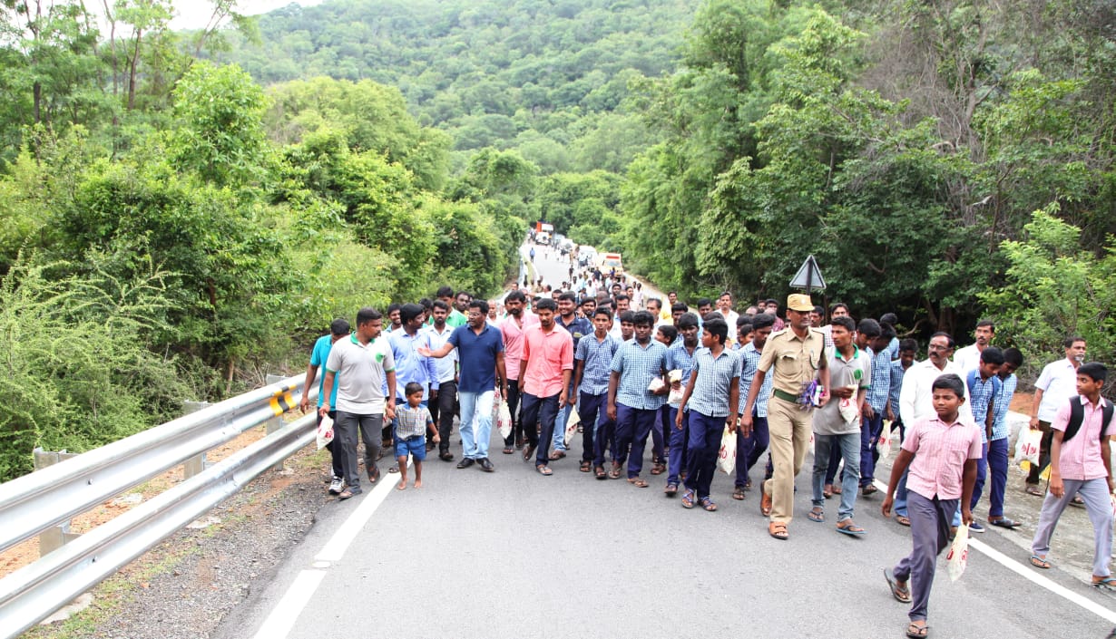 ஜவ்வாது மலைக்குச் சென்ற போது