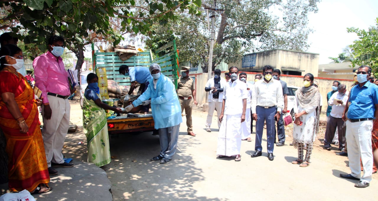 CORONA REVIEW MEETING IN THIRUVANNAMALAI