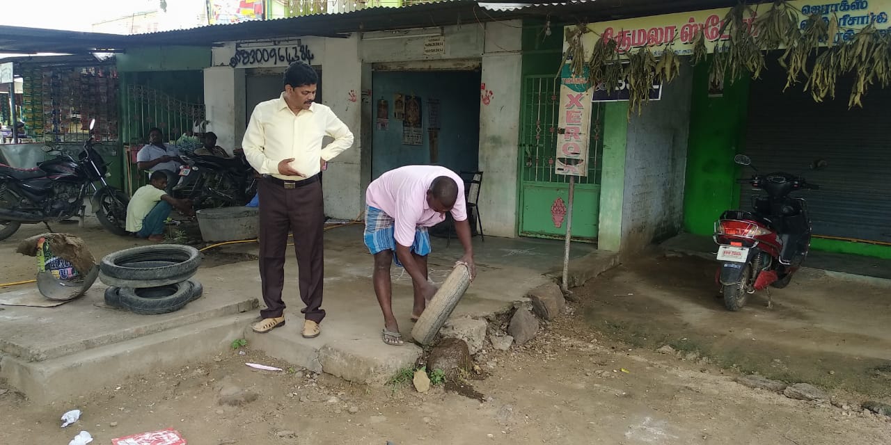 வீடு வீடாக சென்று டெங்கு நடவடிக்கை