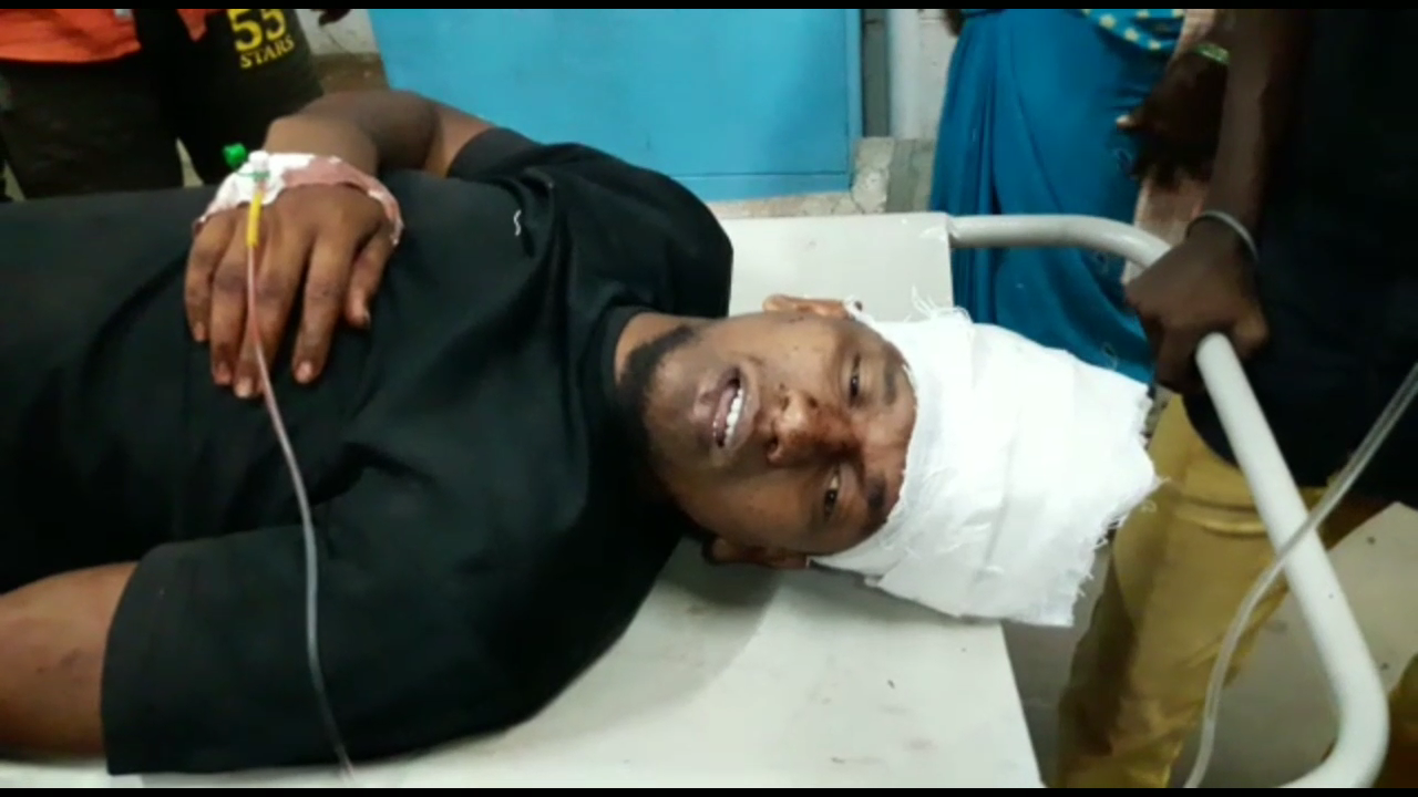 thiruvannamalai on playing cricket 2 drunken youngsters had brutally assaulted