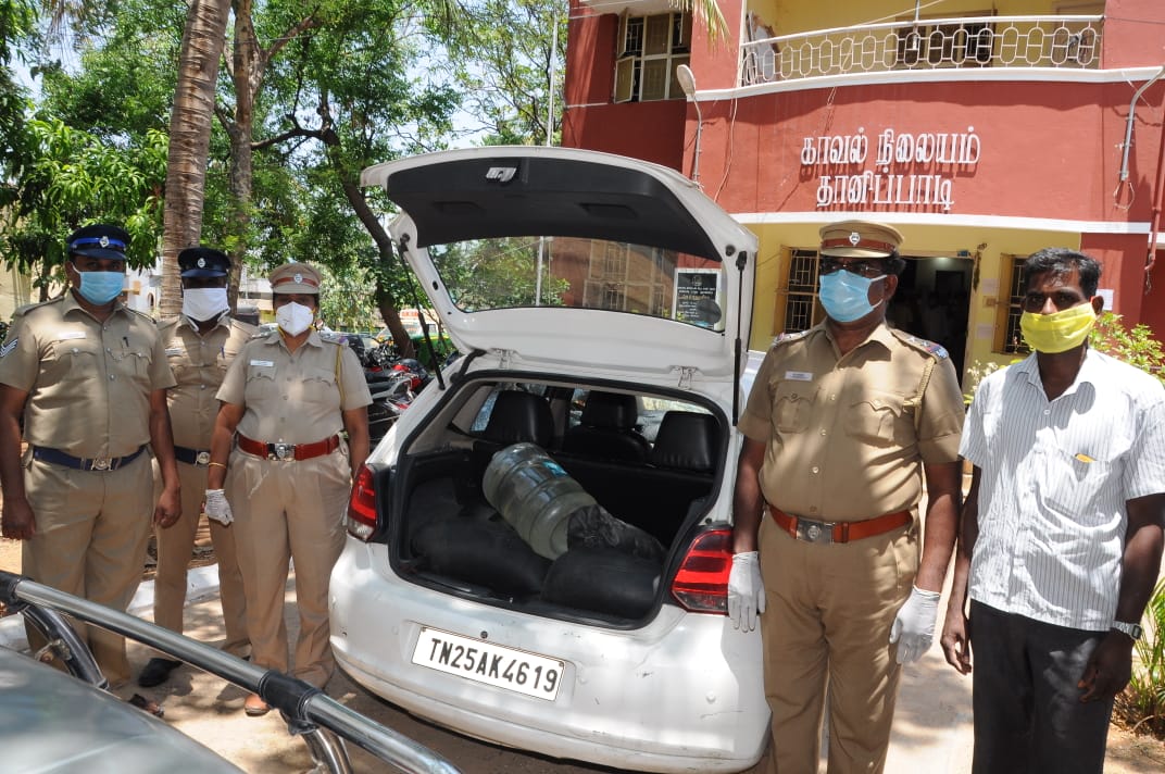 230 liquor seized in Tiruvannamalai