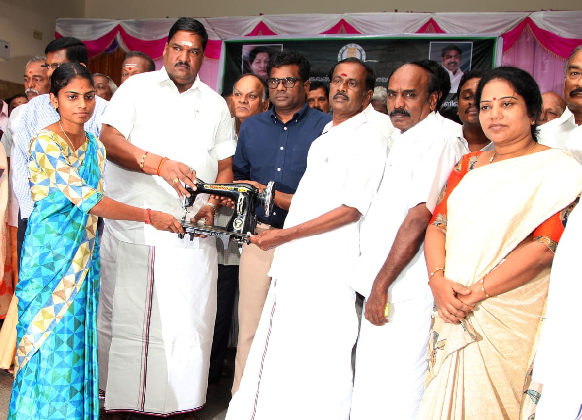 chief minister welfare assistance function in thiruvannamalai  thiruvannamalai district news  திருவண்ணாமலை மாவட்டச் செய்திகள்  இந்து சமய அறநிலையத்துறை அமைச்சர் சேவூர் ராமச்சந்திரன்  minister sevur ramachandran