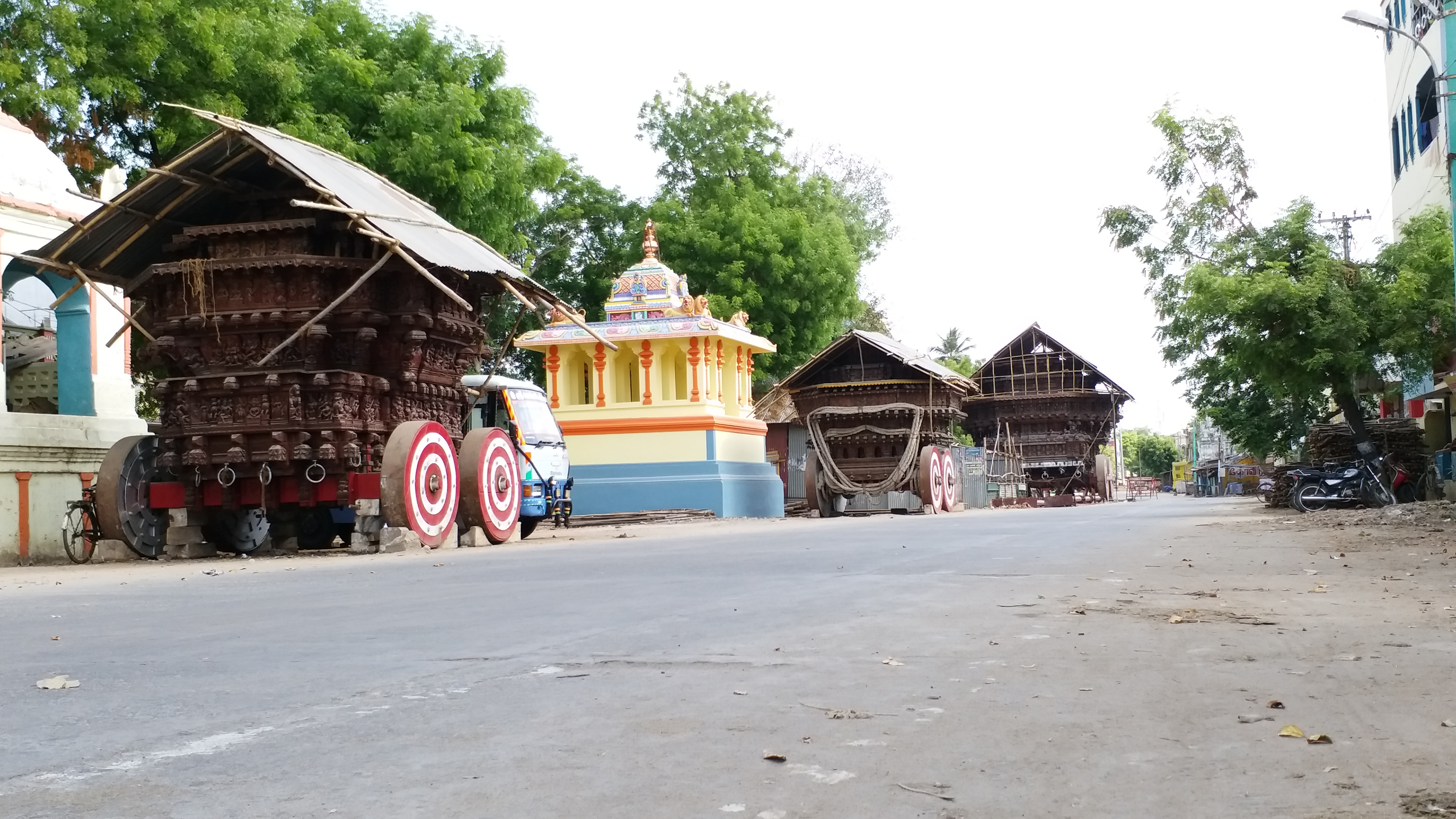 world famous tiruvarur chariot function