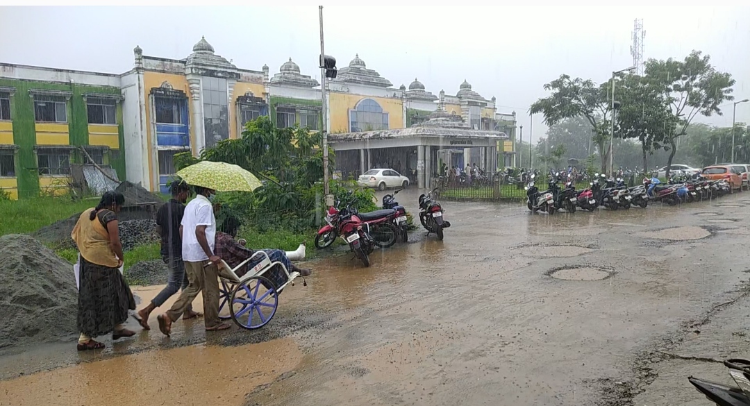 திருவாரூரில் கனமழை