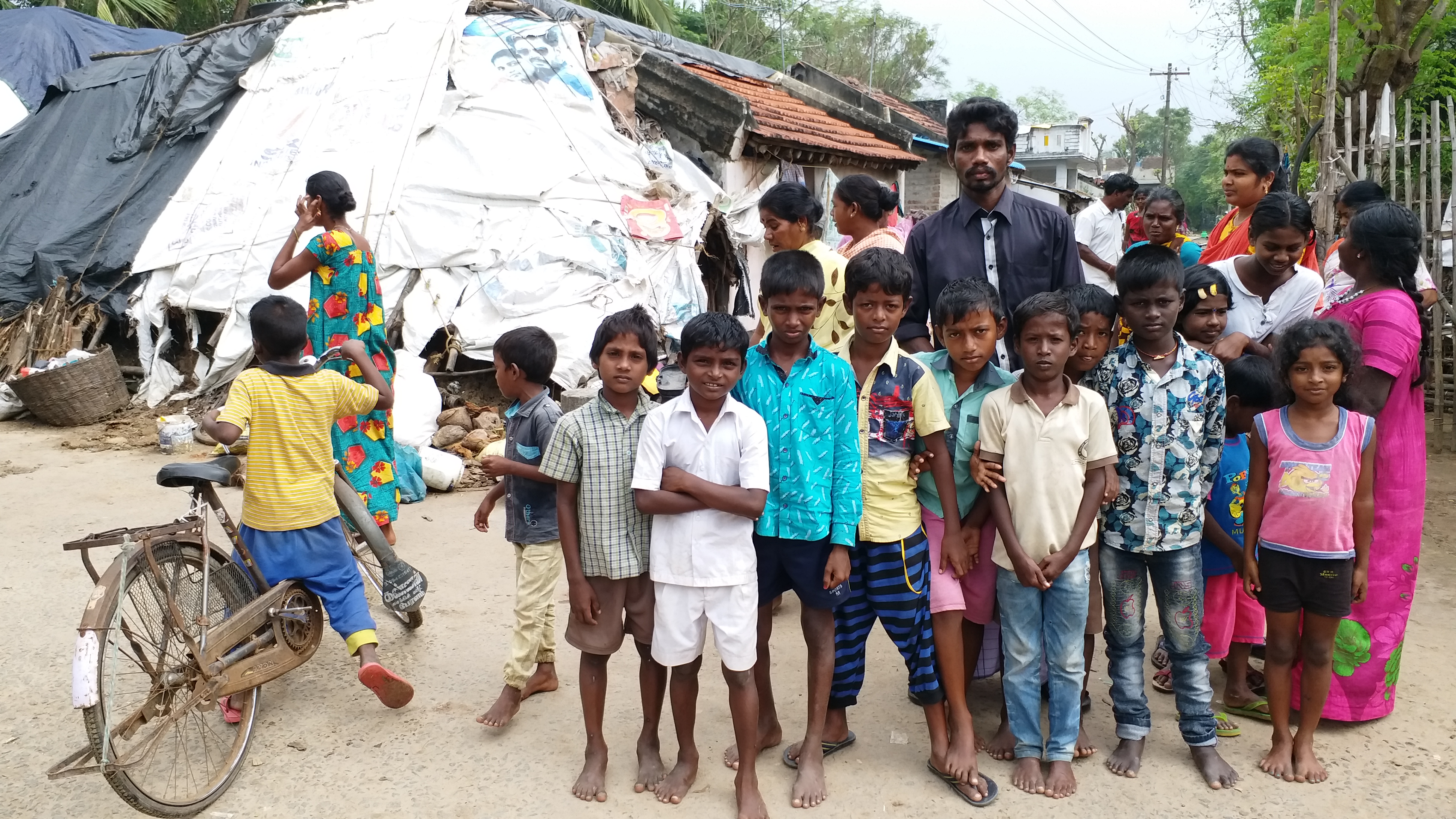 villagers are suffering from drainage issue for more than 20 years