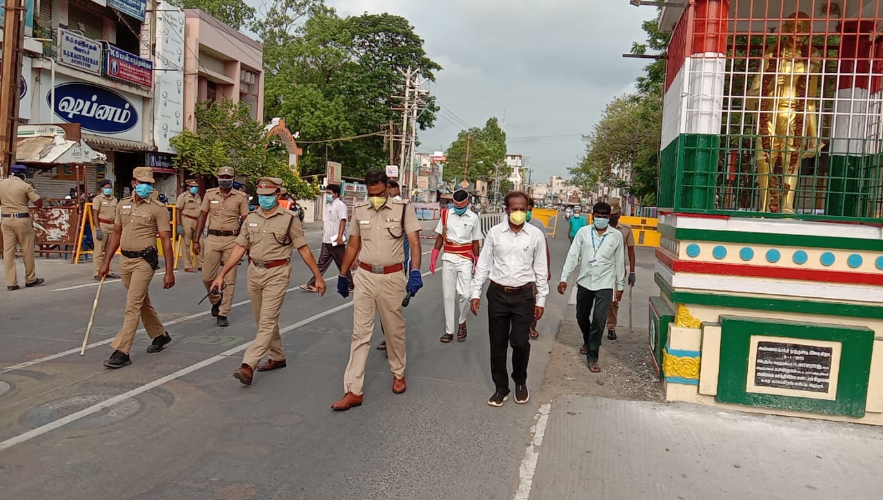 பெரம்பலூர் ஆட்சியர், காவல் கண்காணிப்பாளர் நேரில் ஆய்வு