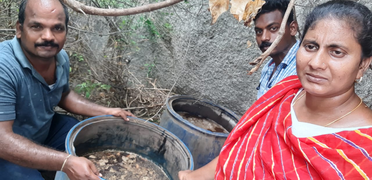 சாரய ஊறல் அழிப்பு  கள்ளச்சாராய ஊறல் அழிப்பு  விழுப்புரம் மாவட்டச் செய்திகள்  villupuram district news  illicit arrack units