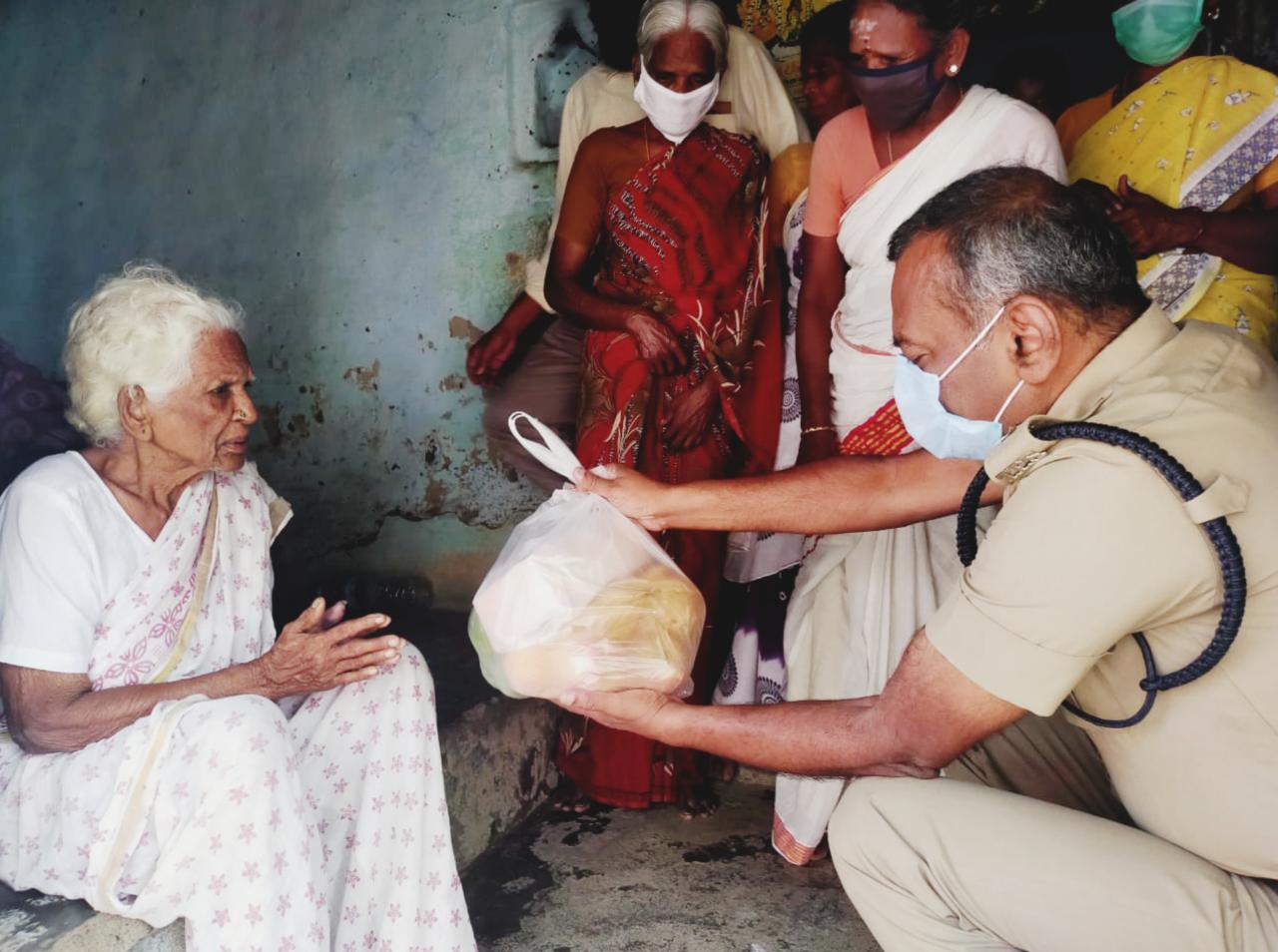 Vilapuram S.P fulfilled  dream of 108 year old women