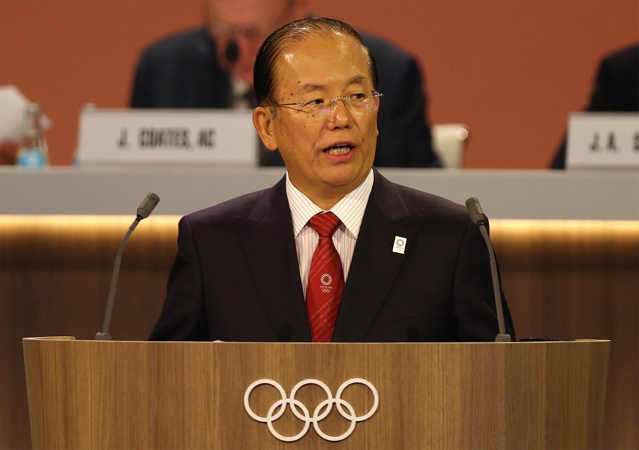 Tokyo 2020 Chief Executive Toshiro Muto