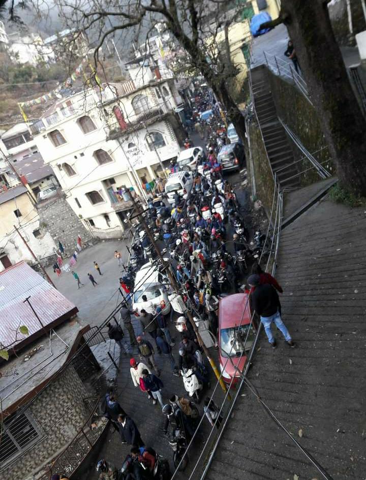 Mussoorie Traffic Jam