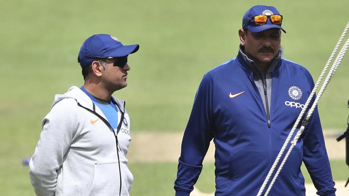 Team India head coach Ravi Shastri provides major update on MS Dhoni's future