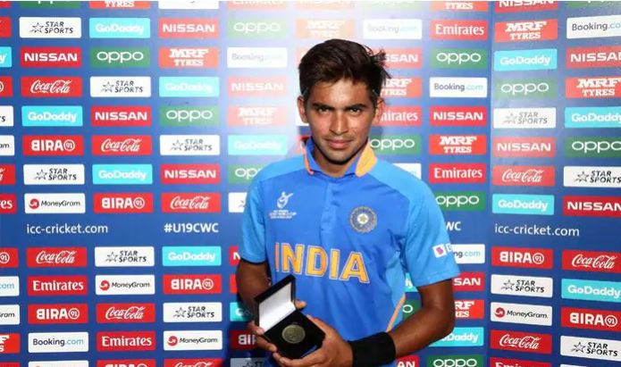 India U-19 star Karthik Tyagi