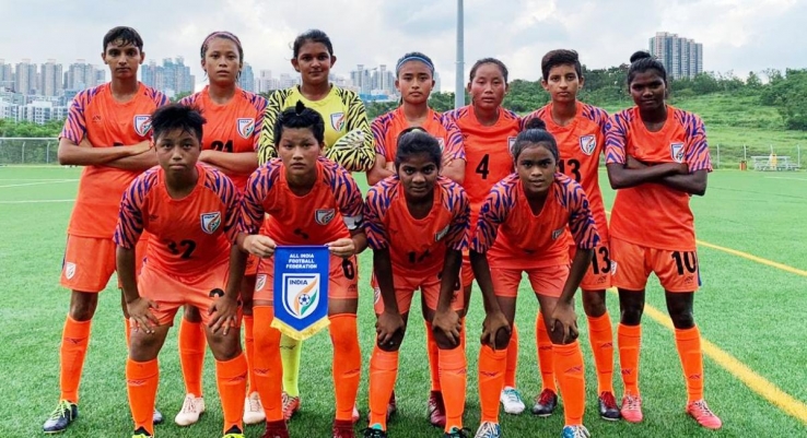 India U-17 Women's football team.