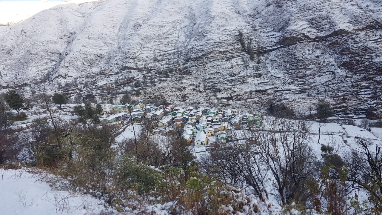 snowfall-in-mussoorie