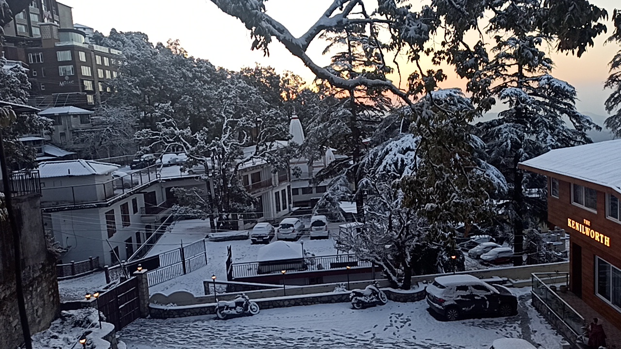 snowfall-in-mussoorie