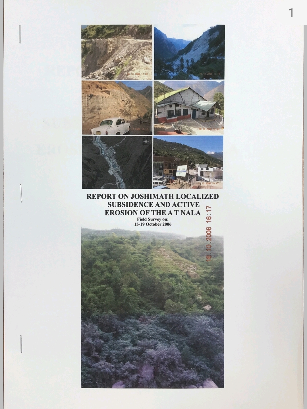 Uttarakhand Disaster Management