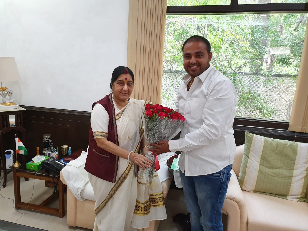 sushma swaraj had strong bond