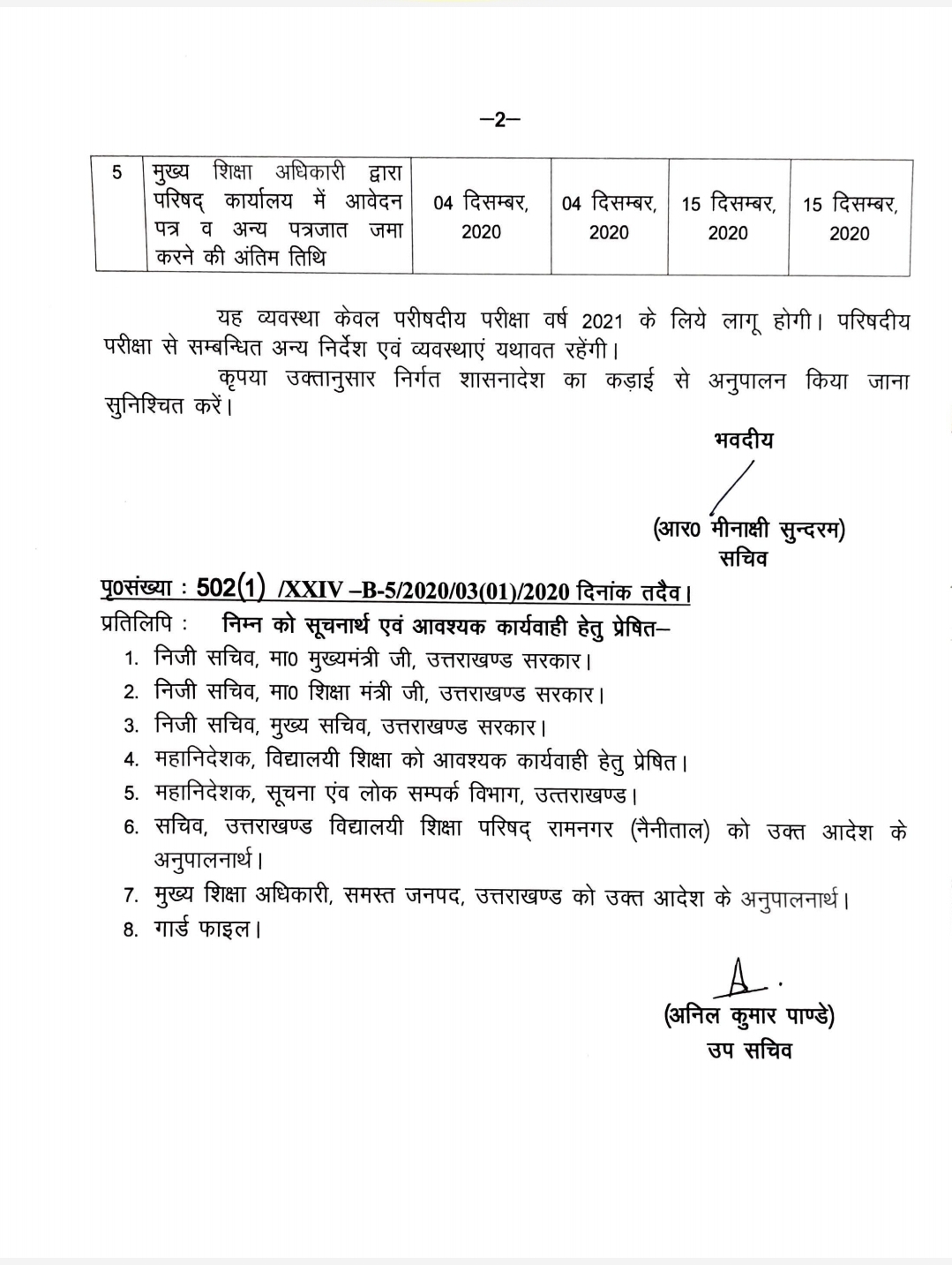 uttarakhand board exam