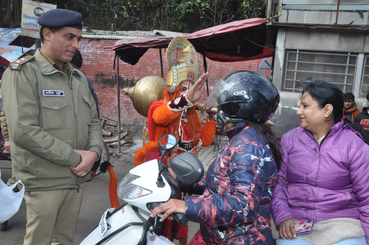 aware of traffic rules in haridwar