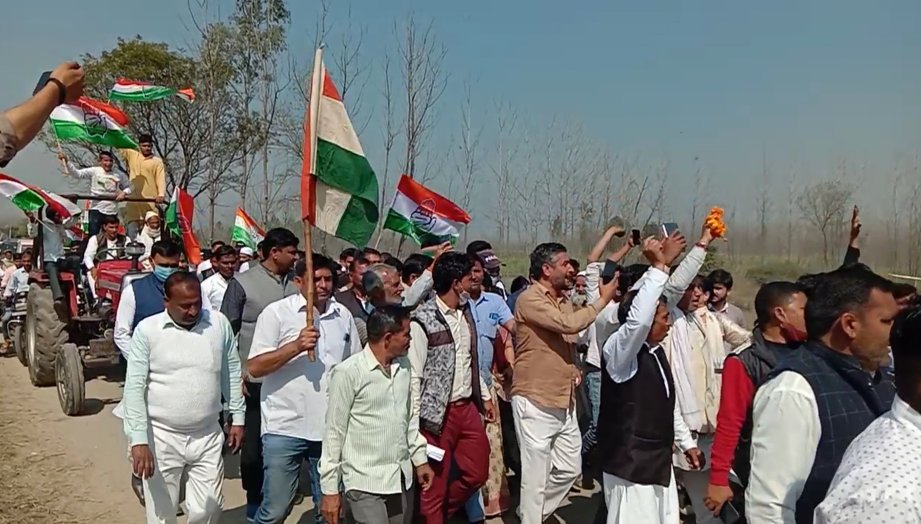 Roorkee Congress Padyatra