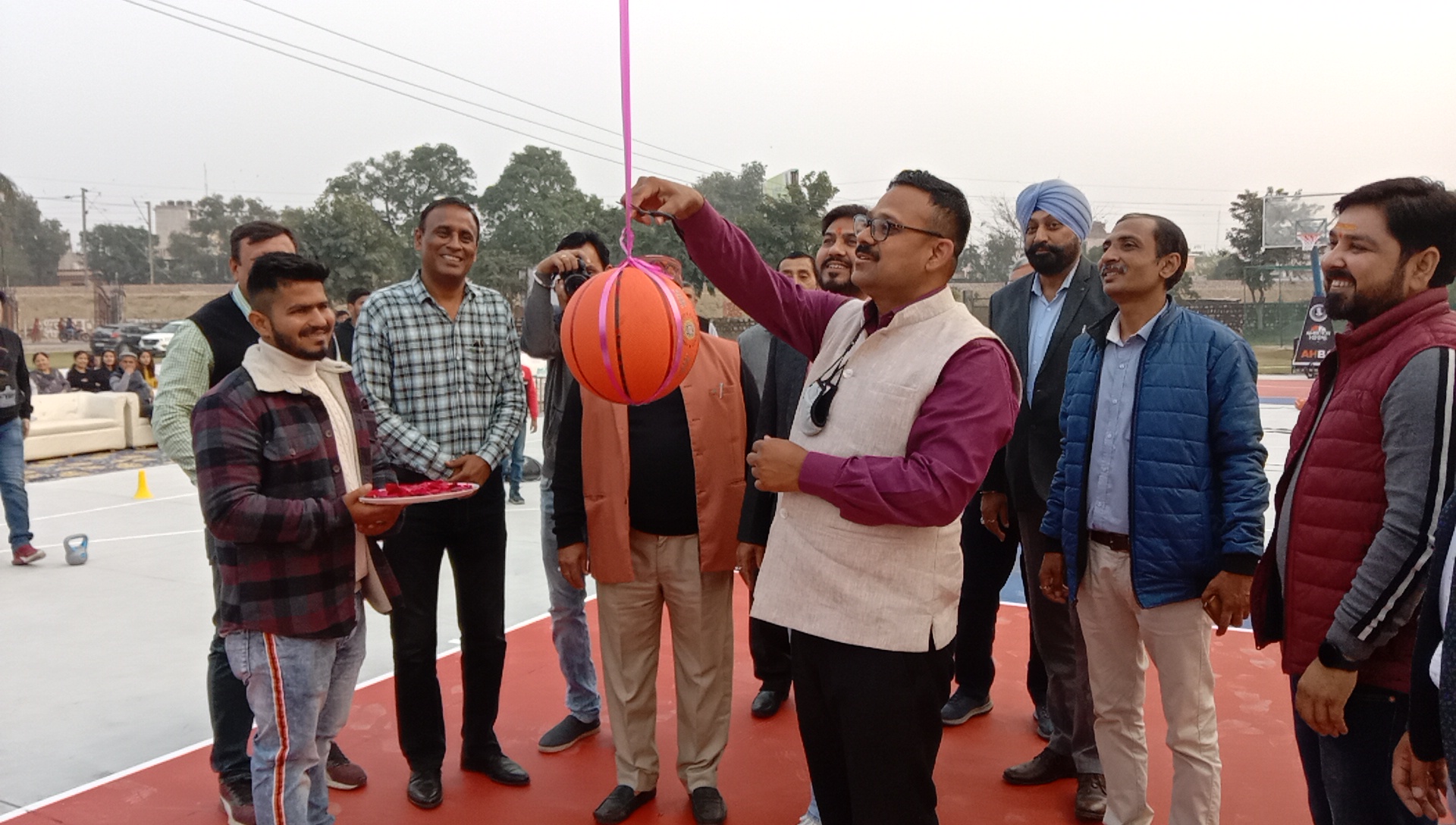 basketball court in haridwar