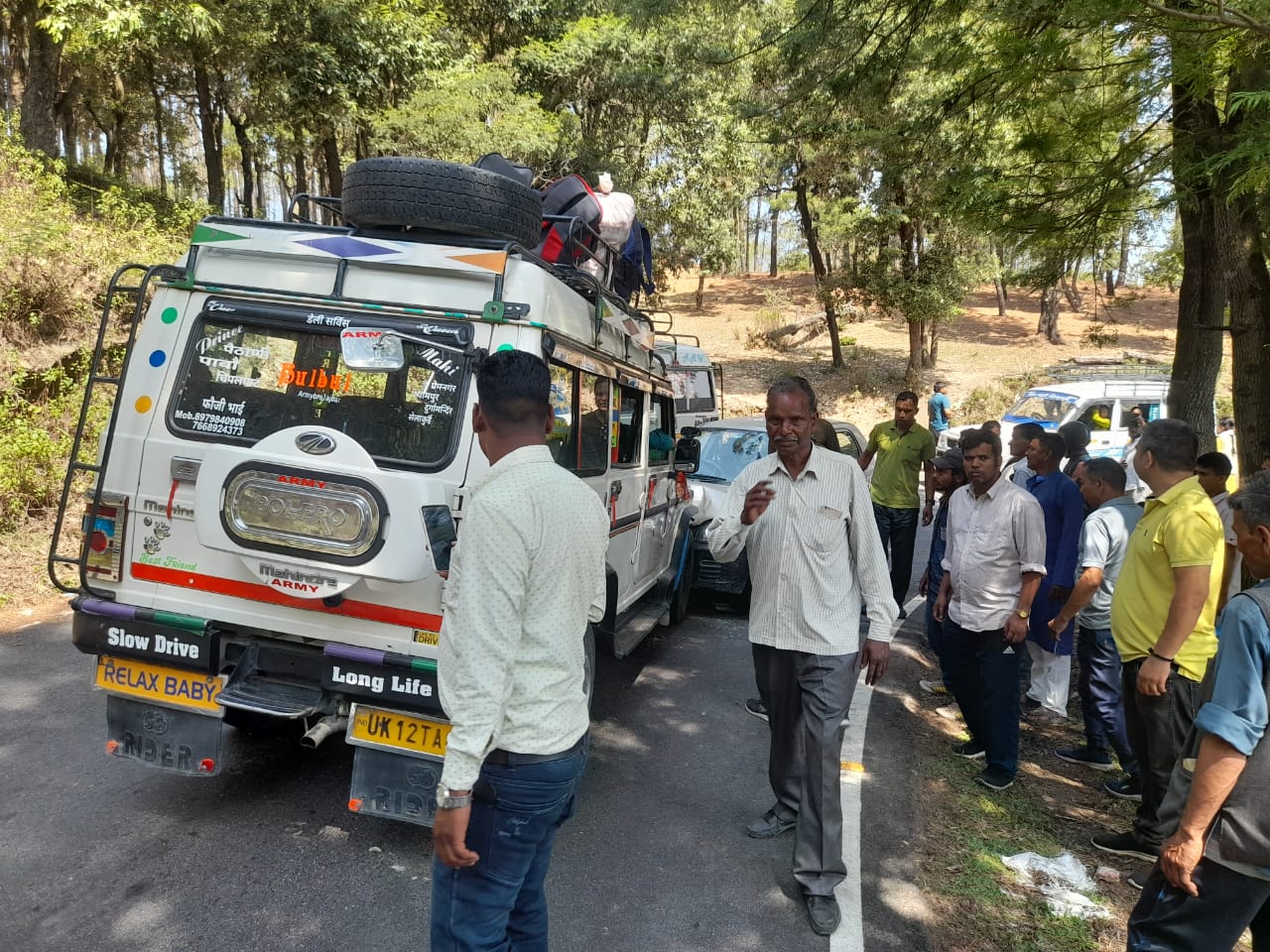 road accident in Pauri