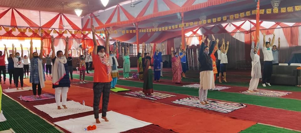 srinagar  Yoga Camp News