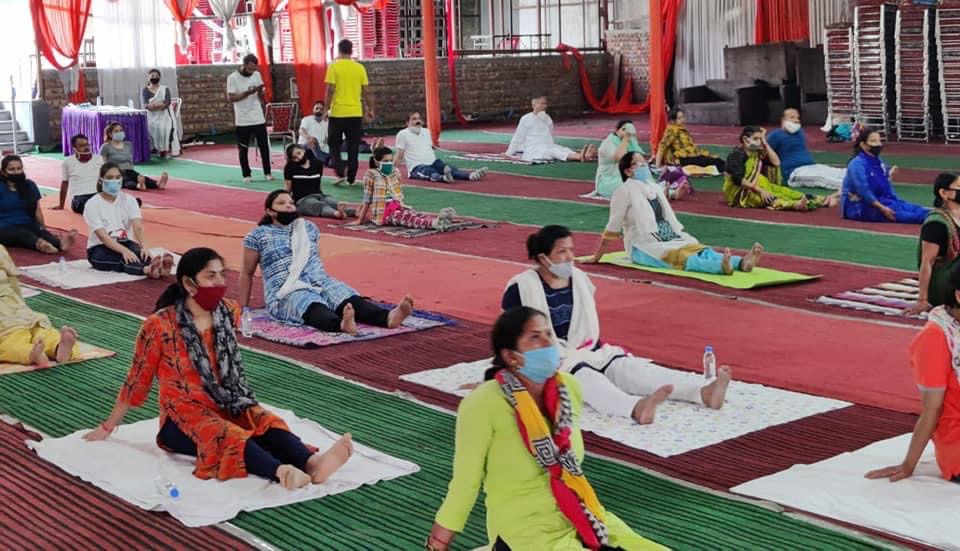 srinagar  Yoga Camp News