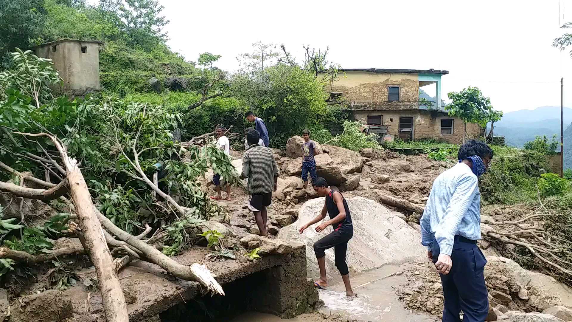 Cloud burst in Kotdwar