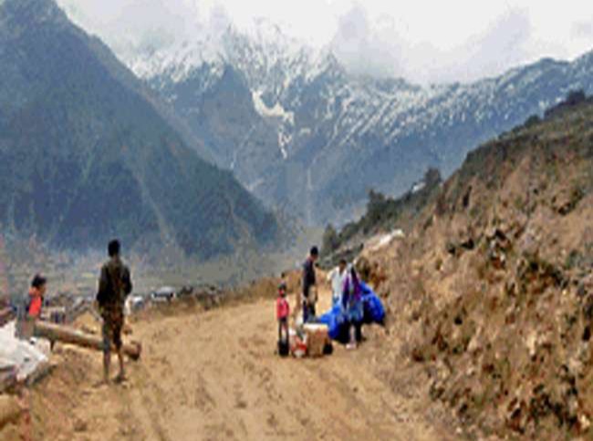 India is laying a network of roads till China border
