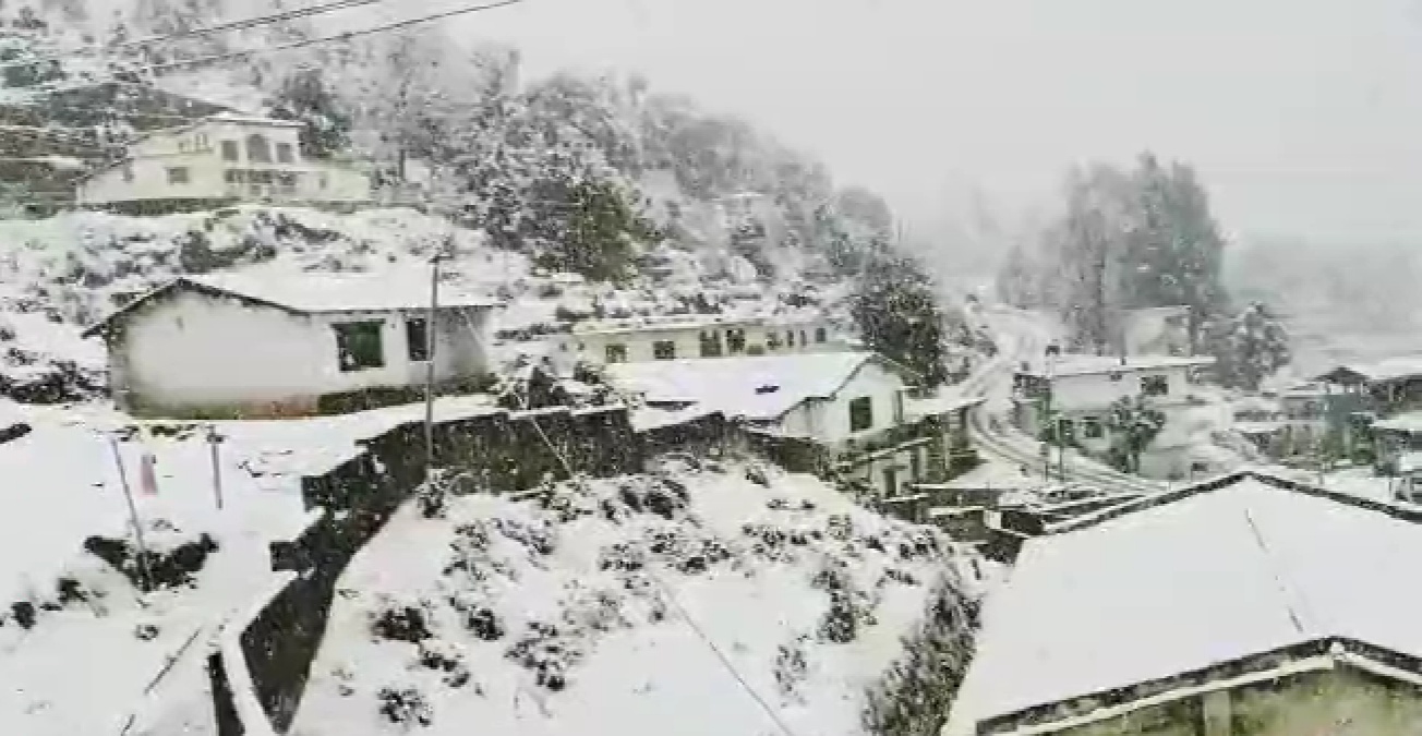 munsyari snowfall