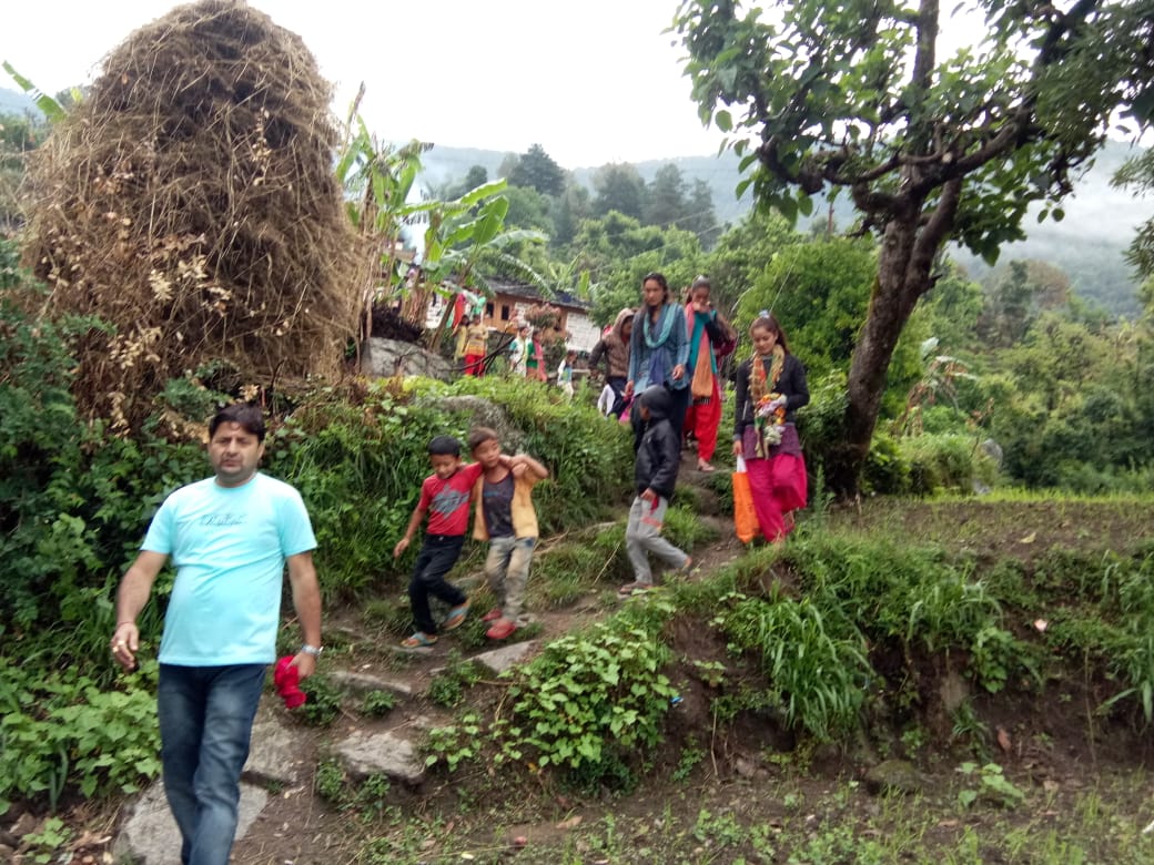 transfer of teacher in Berinag