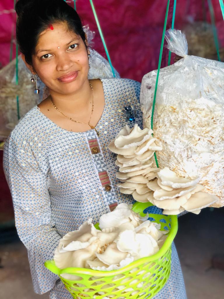 Mushroom Girl Ranjana Rawat