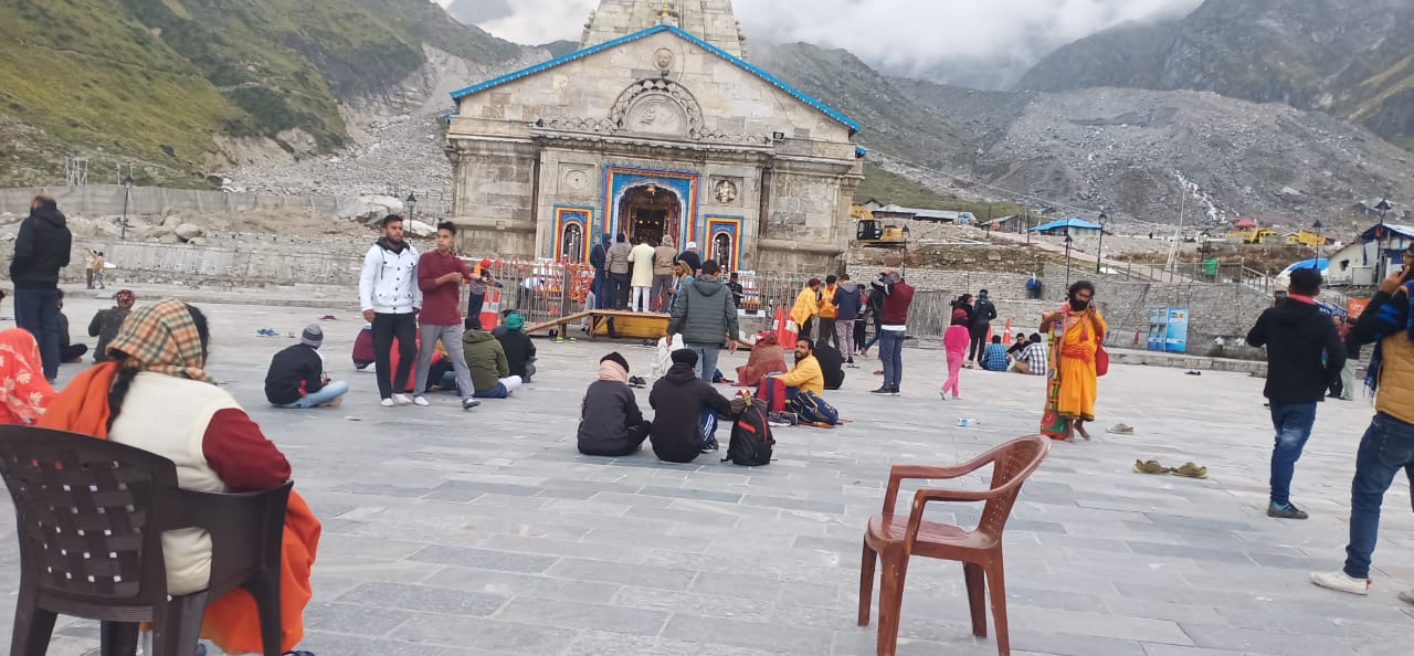 uma bharti in Kedarnath