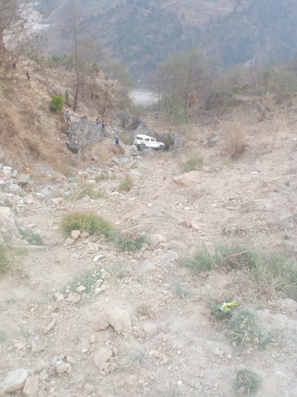 uncontrolled Bullero falls in ditch one died in Rudraprayag