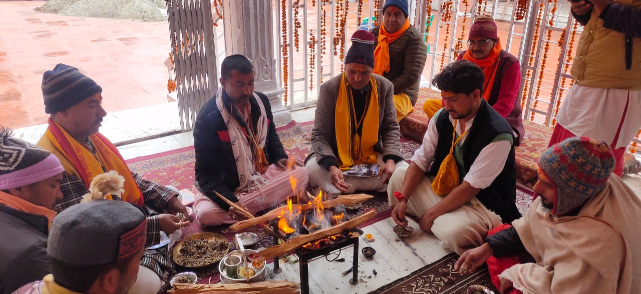 Special worship on Ganga Saptami at Gangotri Dham