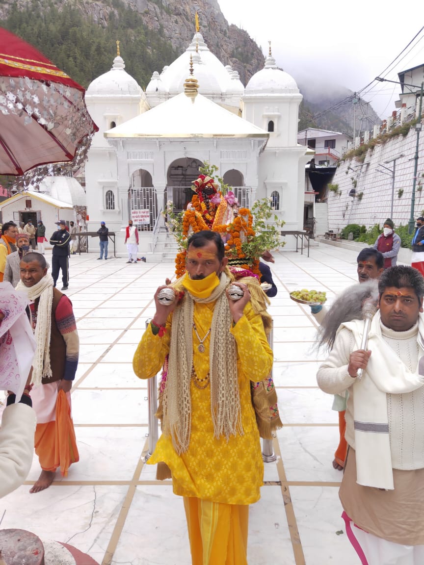 Ganga Dussehra celebrated in Gangotri Dham