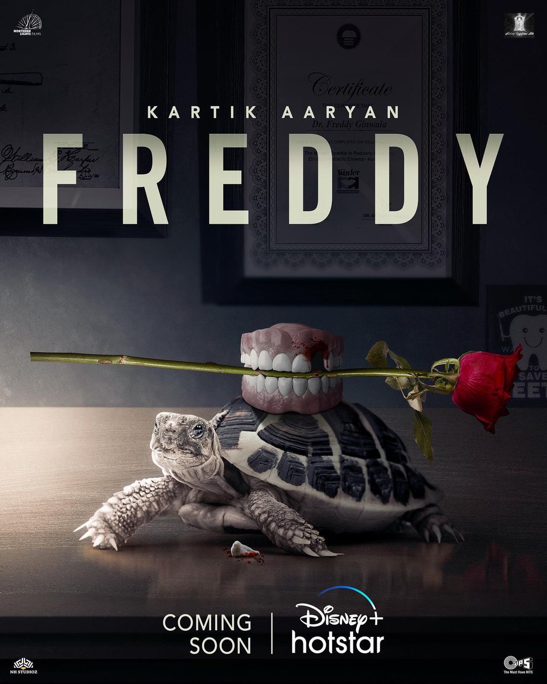 artik Aaryan unveils Freddy first poster