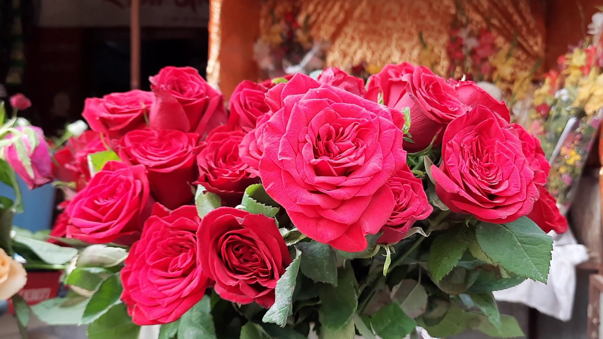 flowers not sold on new year in varanasi