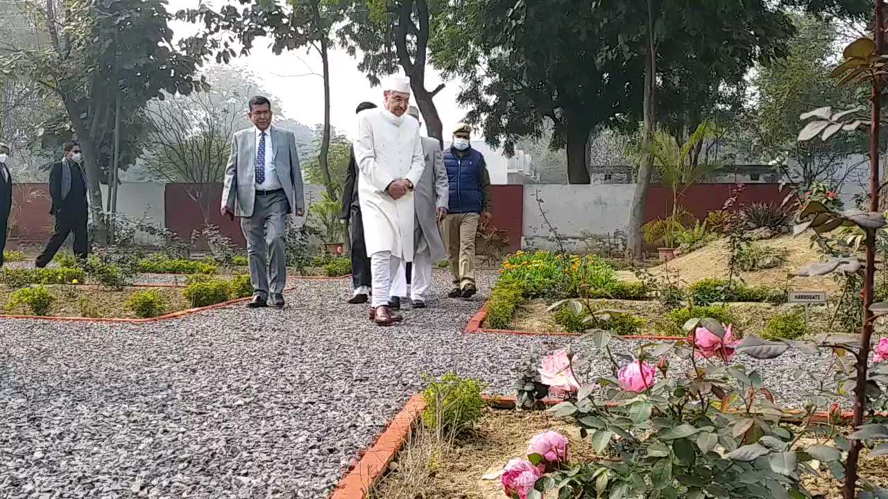 begum musharraf jahan rose garden inauguration in amu