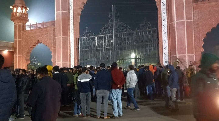 Attack on Kashmiri Students in AMU